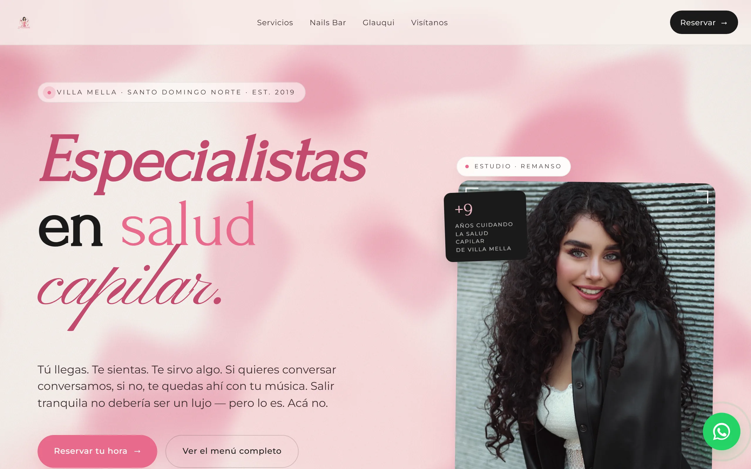 Página web de negocio local